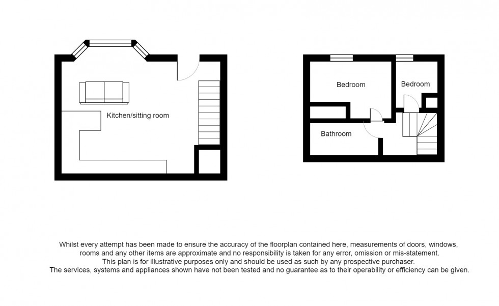 Floorplan for Weston Super Mare