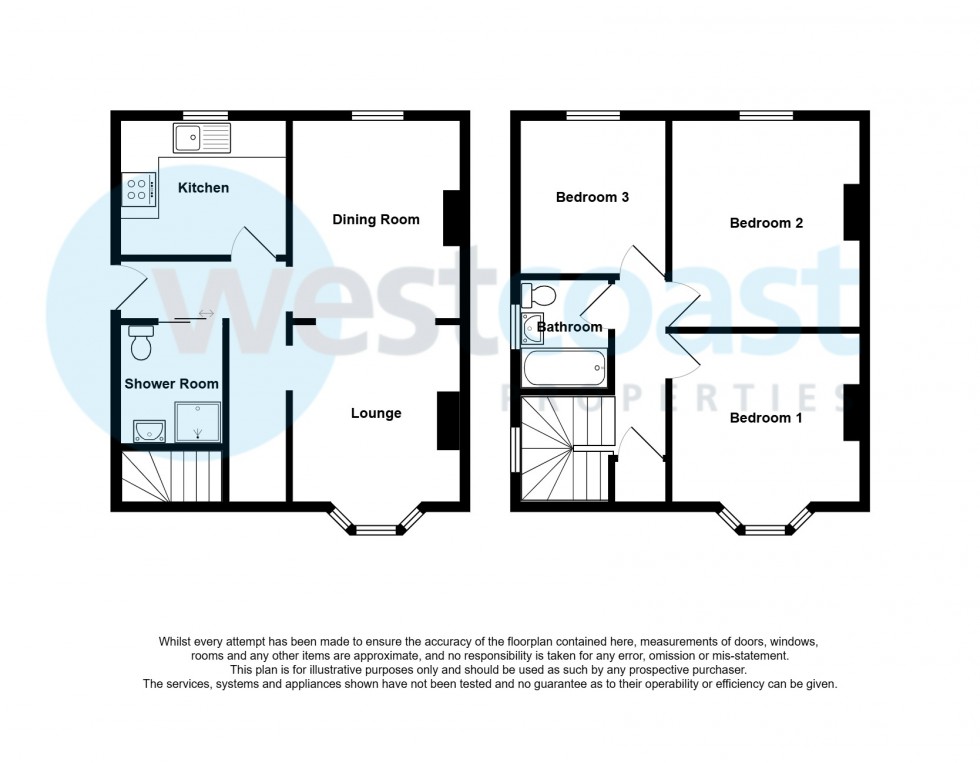 Floorplan for Weston-super-Mare, Somerset