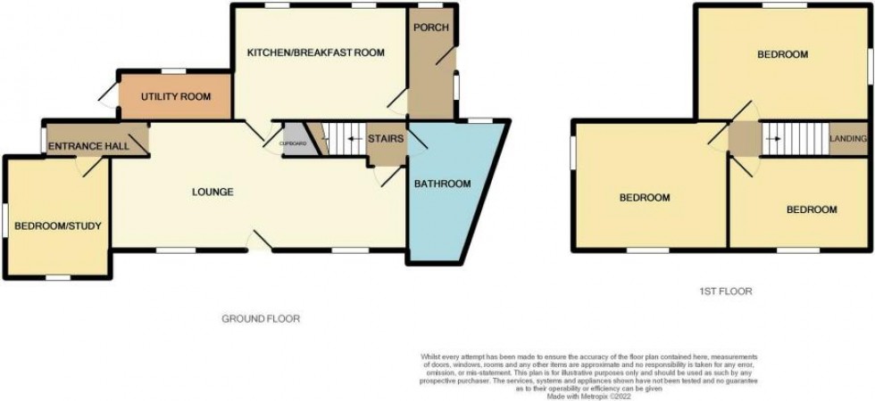 Floorplan for East Huntspill, Somerset