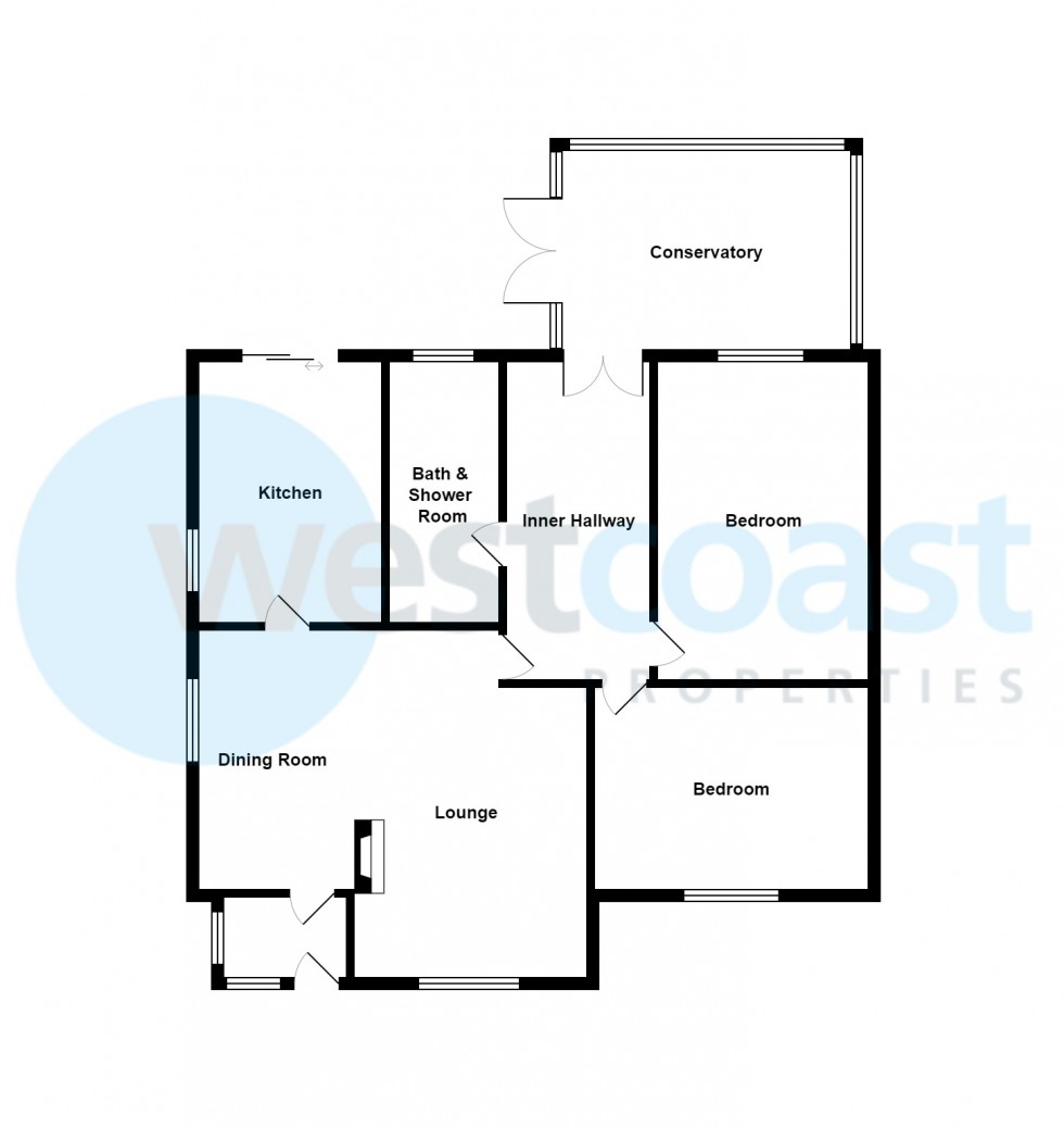 Floorplan for Burnham-on-Sea, Somerset