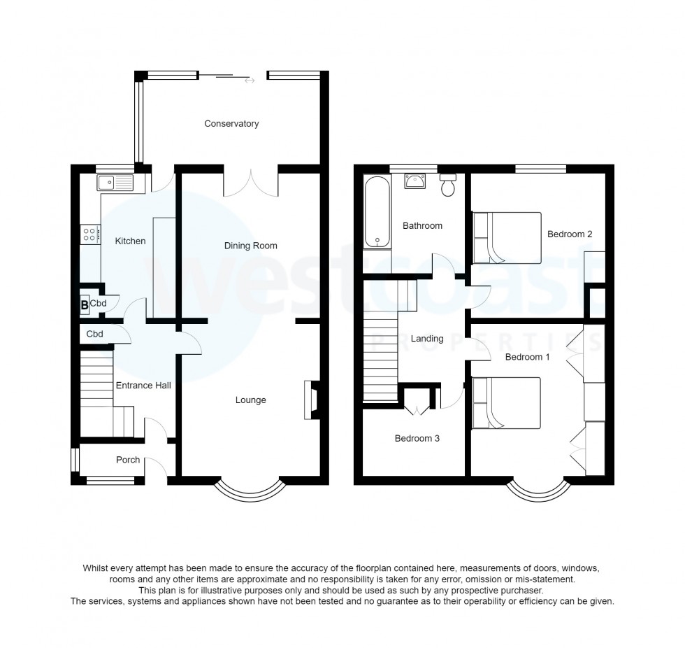 Floorplan for Weston-super-Mare, Somerset