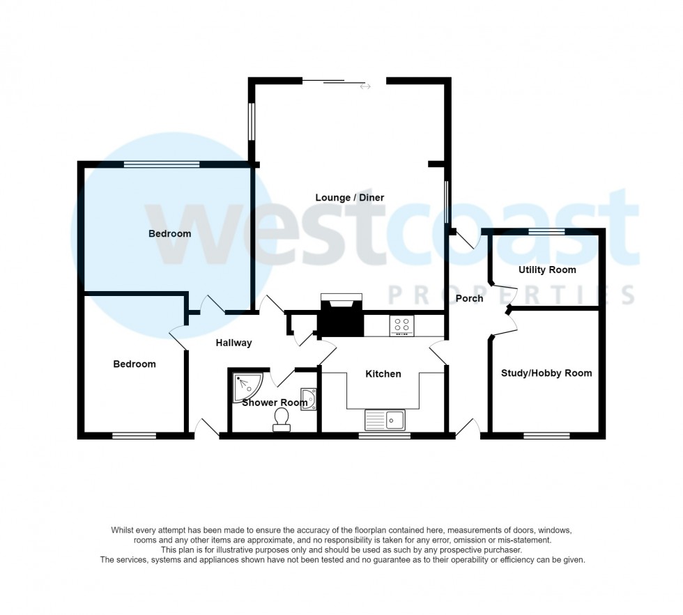 Floorplan for Burnham-on-Sea