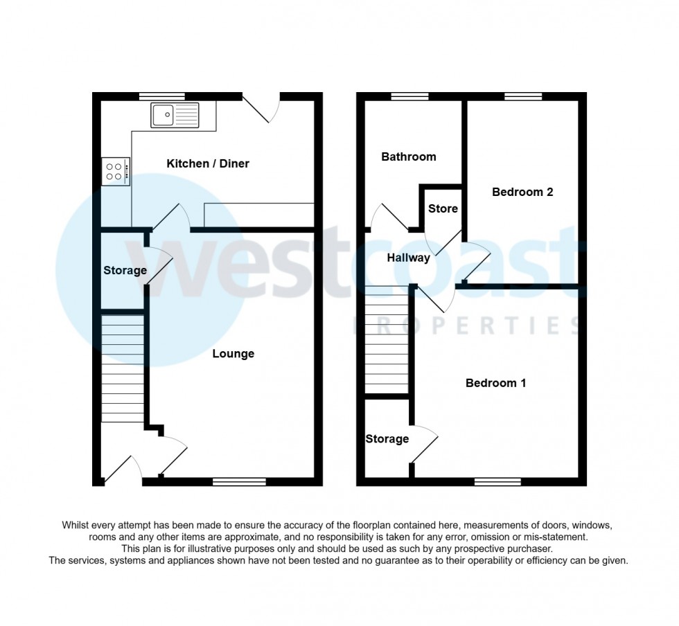 Floorplan for East Huntspill