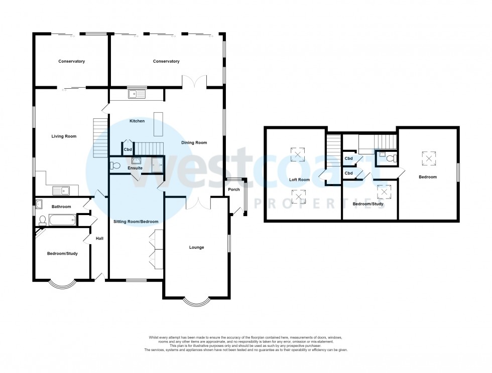 Floorplan for Berrow, Burnham-on-Sea