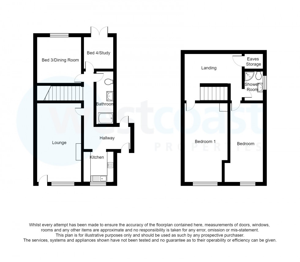 Floorplan for Berrow, Burnham-on-Sea