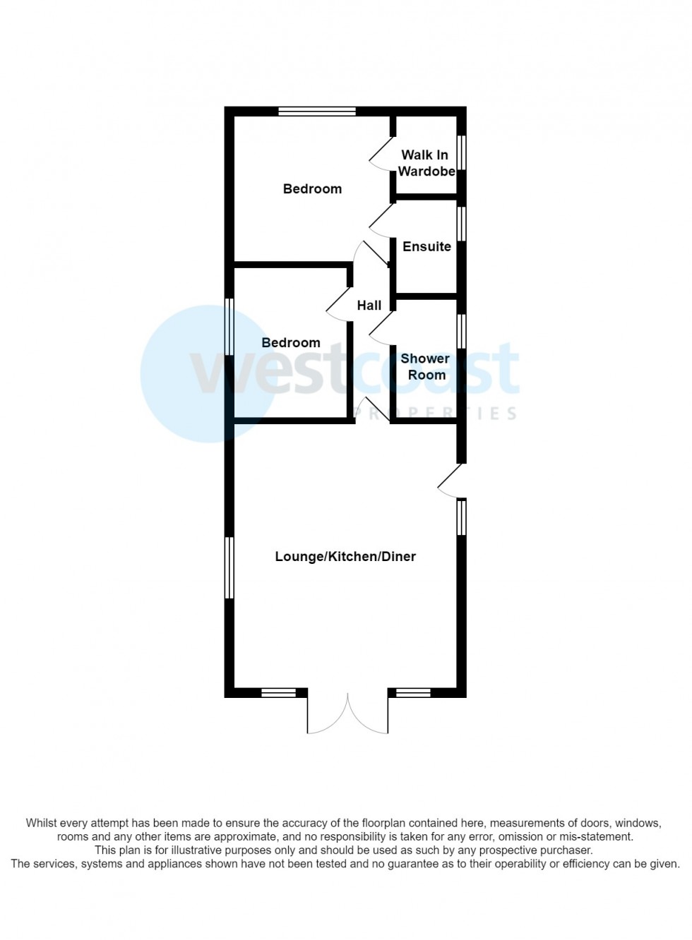 Floorplan for Edithmead, Highbridge, Somerset