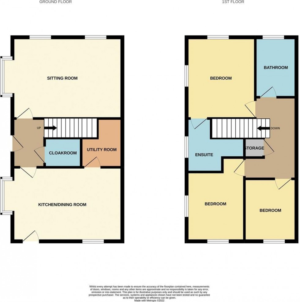 Floorplan for Burnham-on-Sea, Somerset