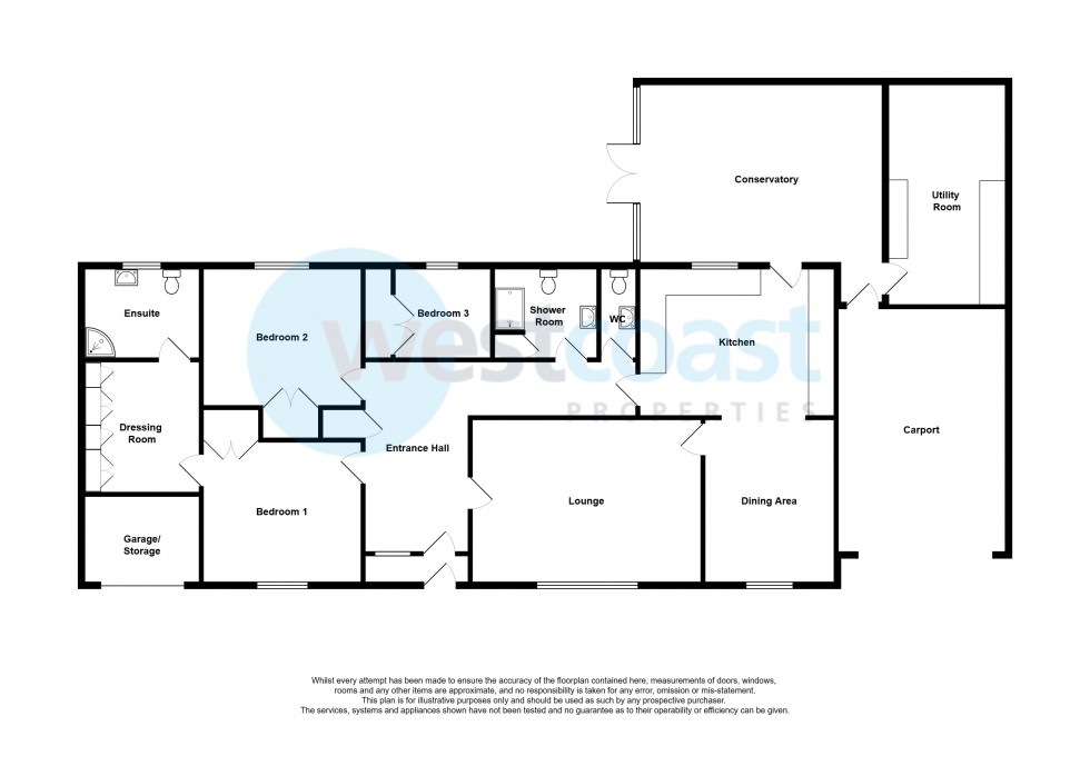 Floorplan for Brean, Burnham-On-Sea, Somerset