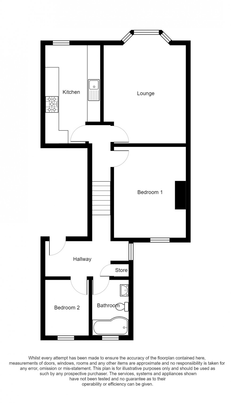 Floorplan for Burnham-on-Sea