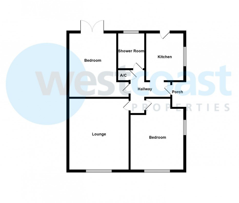 Floorplan for Burnham-on-Sea, Somerset