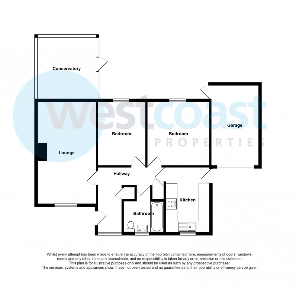 Floorplan for Burnham-on-Sea, Somerset