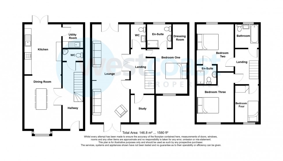 Floorplan for Long Ashton, Bristol