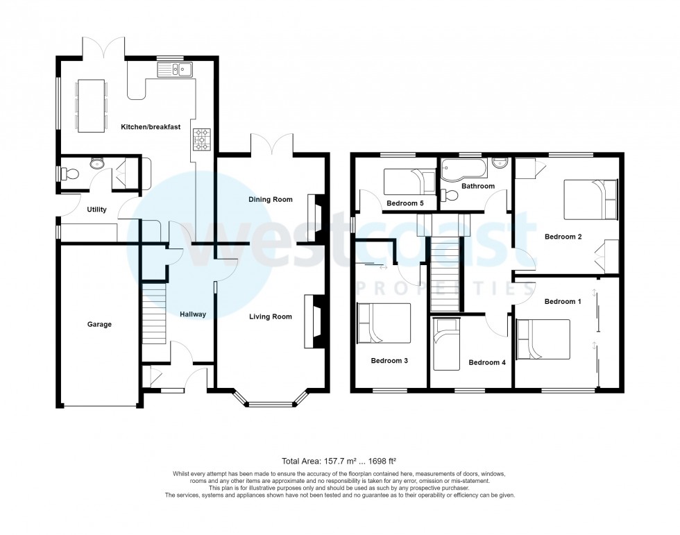 Floorplan for Nailsea, Bristol, Somerset