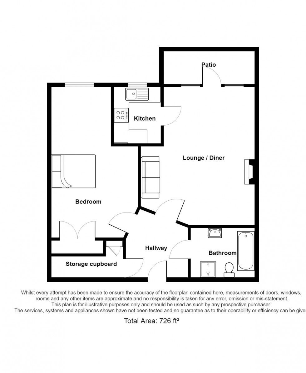 Floorplan for Nailsea, North Somerset