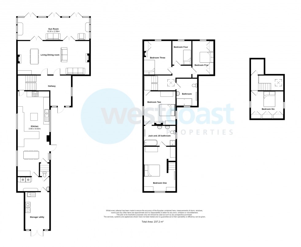 Floorplan for Yatton, North Somerset