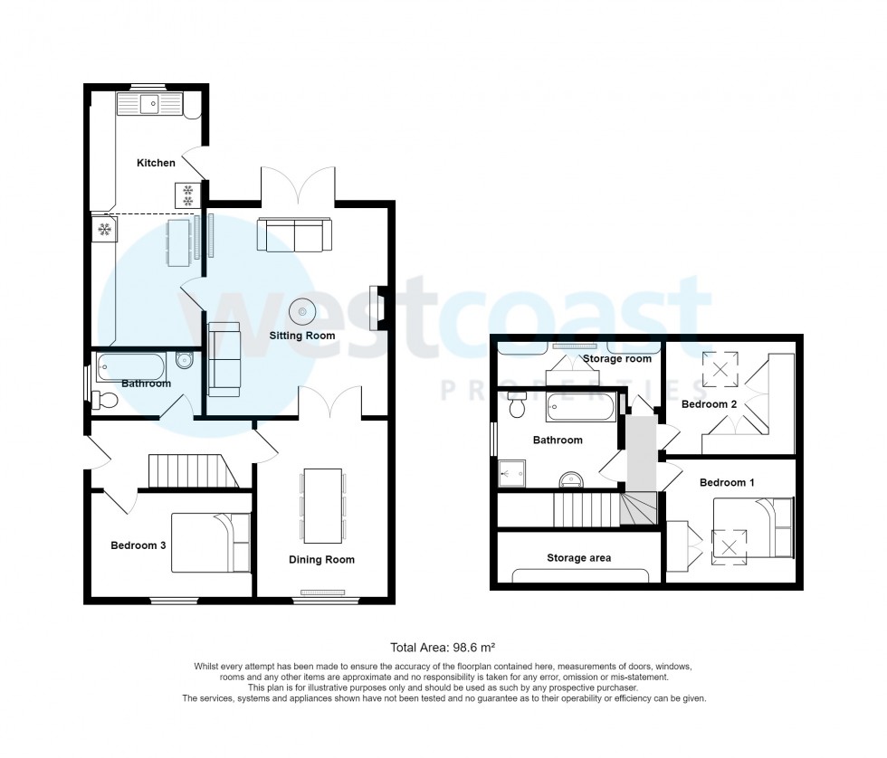 Floorplan for Nailsea, North Somerset