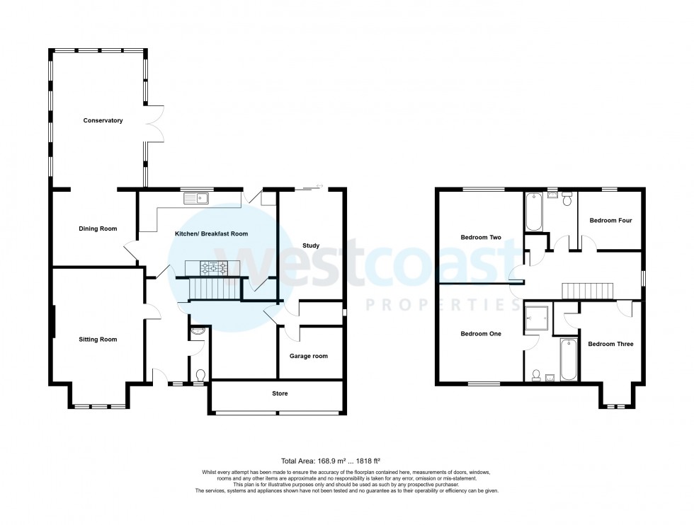 Floorplan for Nailsea, North Somerset