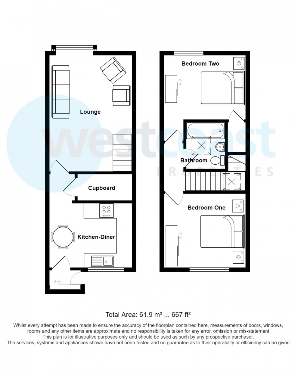 Floorplan for Nailsea, North Somerset