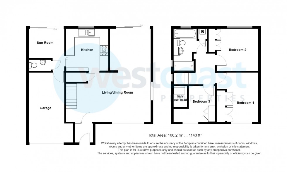 Floorplan for Nailsea, North Somerset