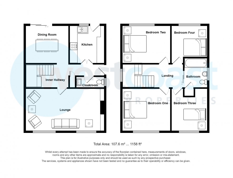 Floorplan for Nailsea, North Somerset