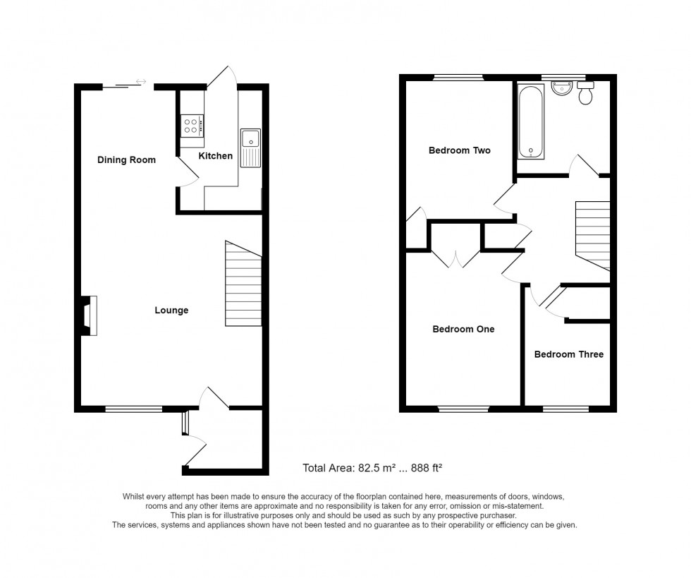 Floorplan for Backwell, North Somerset