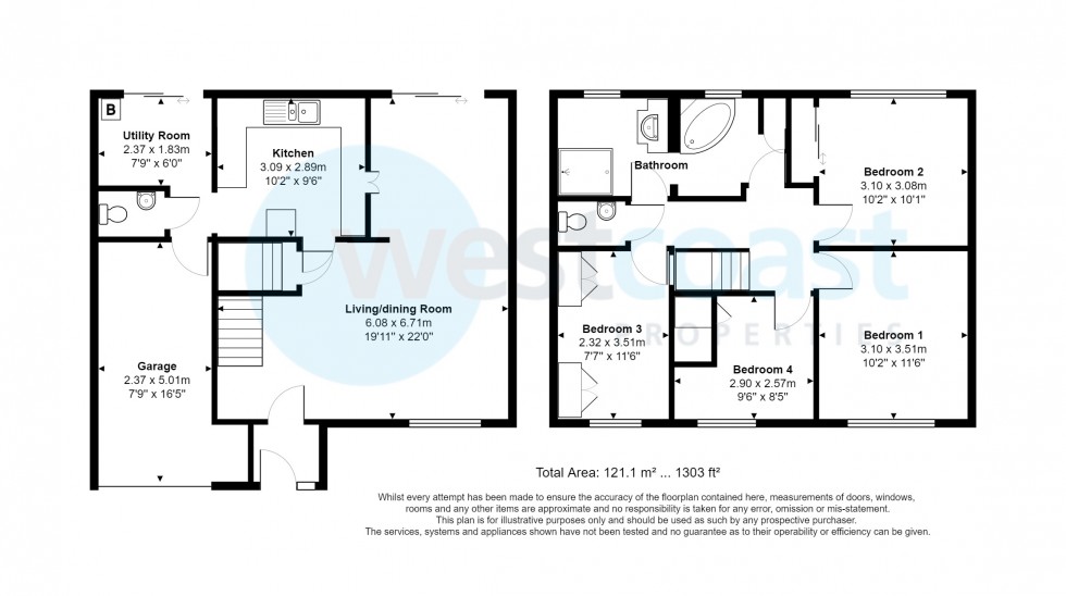 Floorplan for Nailsea, Bristol, Somerset