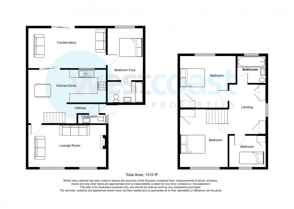 Floorplan for Nailsea, North Somerset