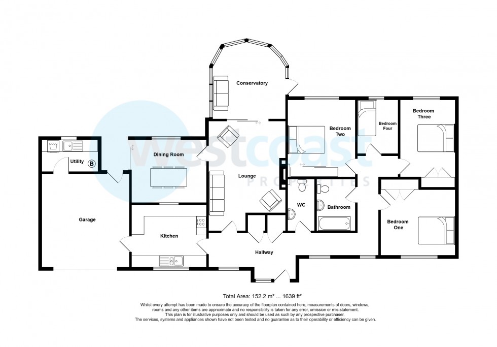 Floorplan for Backwell, North Somerset