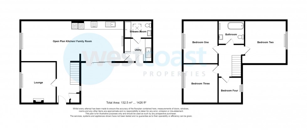 Floorplan for Backwell, Bristol, Somerset