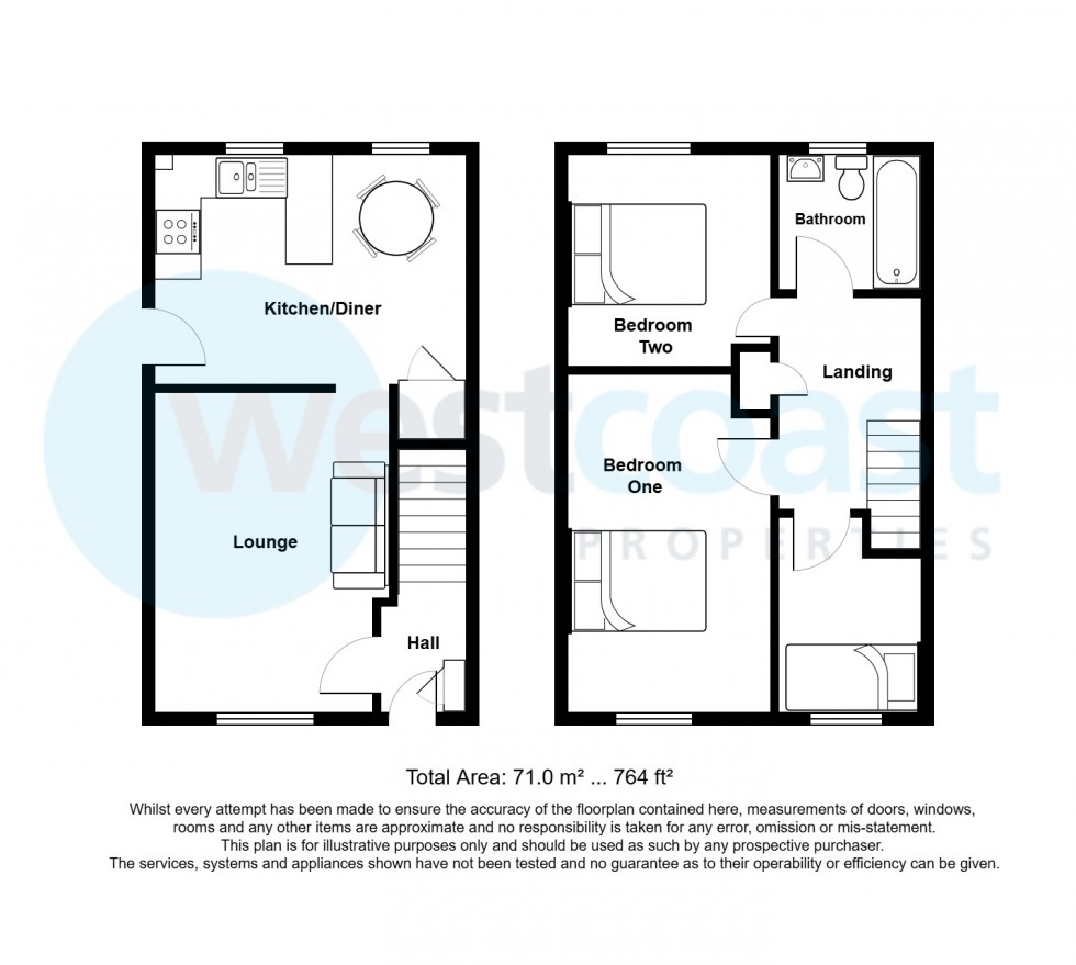 Floorplan for Nailsea, North Somerset