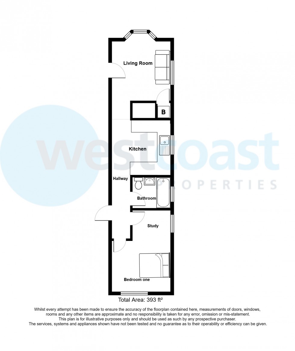 Floorplan for Flax Bourton, North Somerset