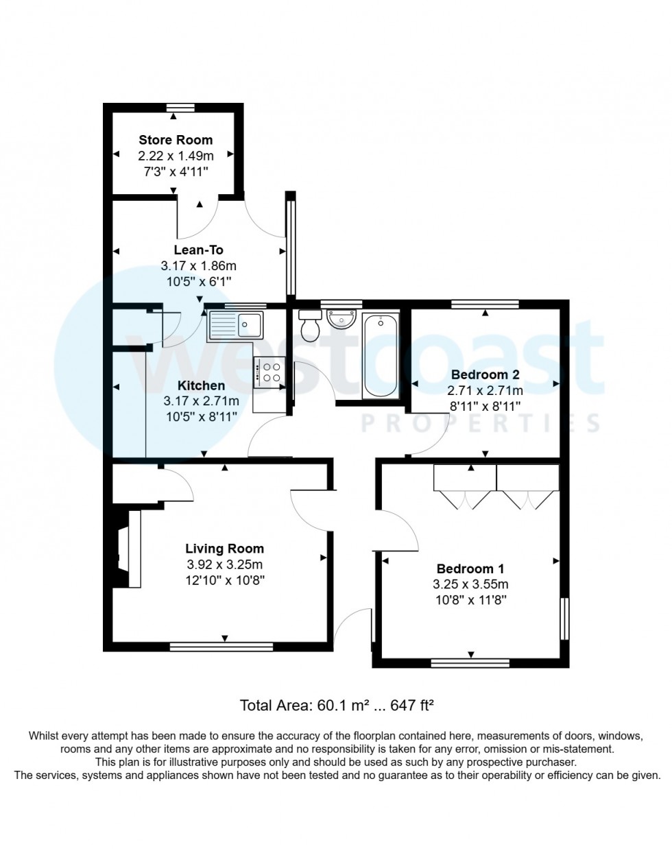 Floorplan for Nailsea, North Somerset