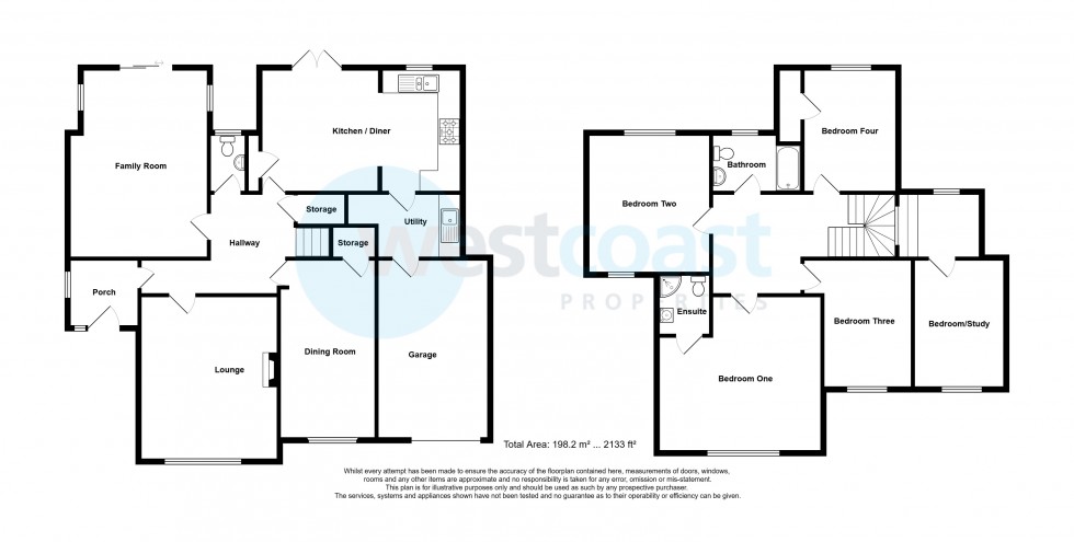 Floorplan for Yatton, North Somerset