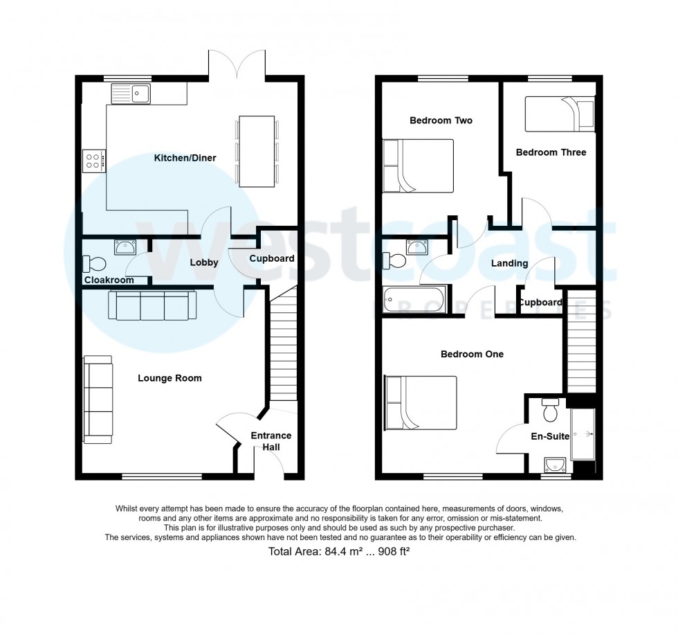 Floorplan for Nailsea, North Somerset