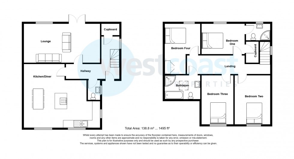 Floorplan for Nailsea, Bristol, Somerset