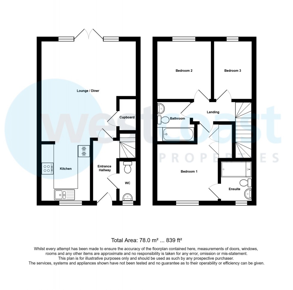 Floorplan for Patchway, Bristol, South Gloucestershire