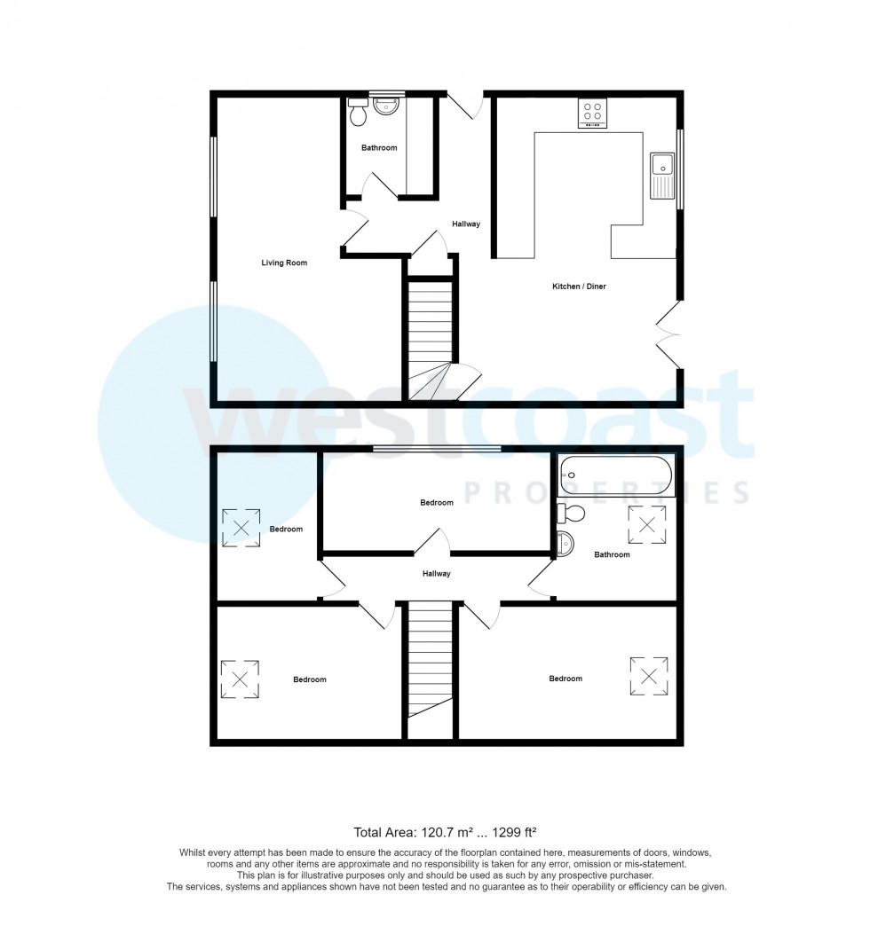 Floorplan for Patchway, Bristol, South Gloucestershire