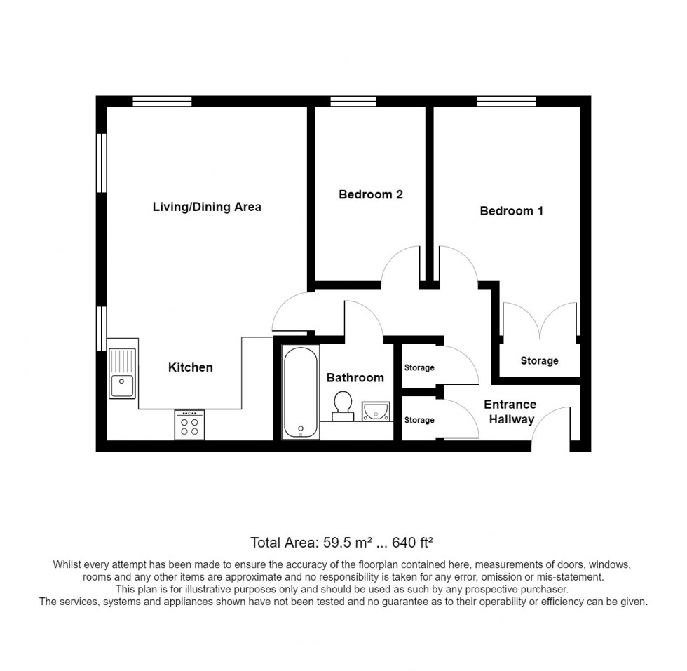 Floorplan for Patchway, Bristol, Gloucestershire