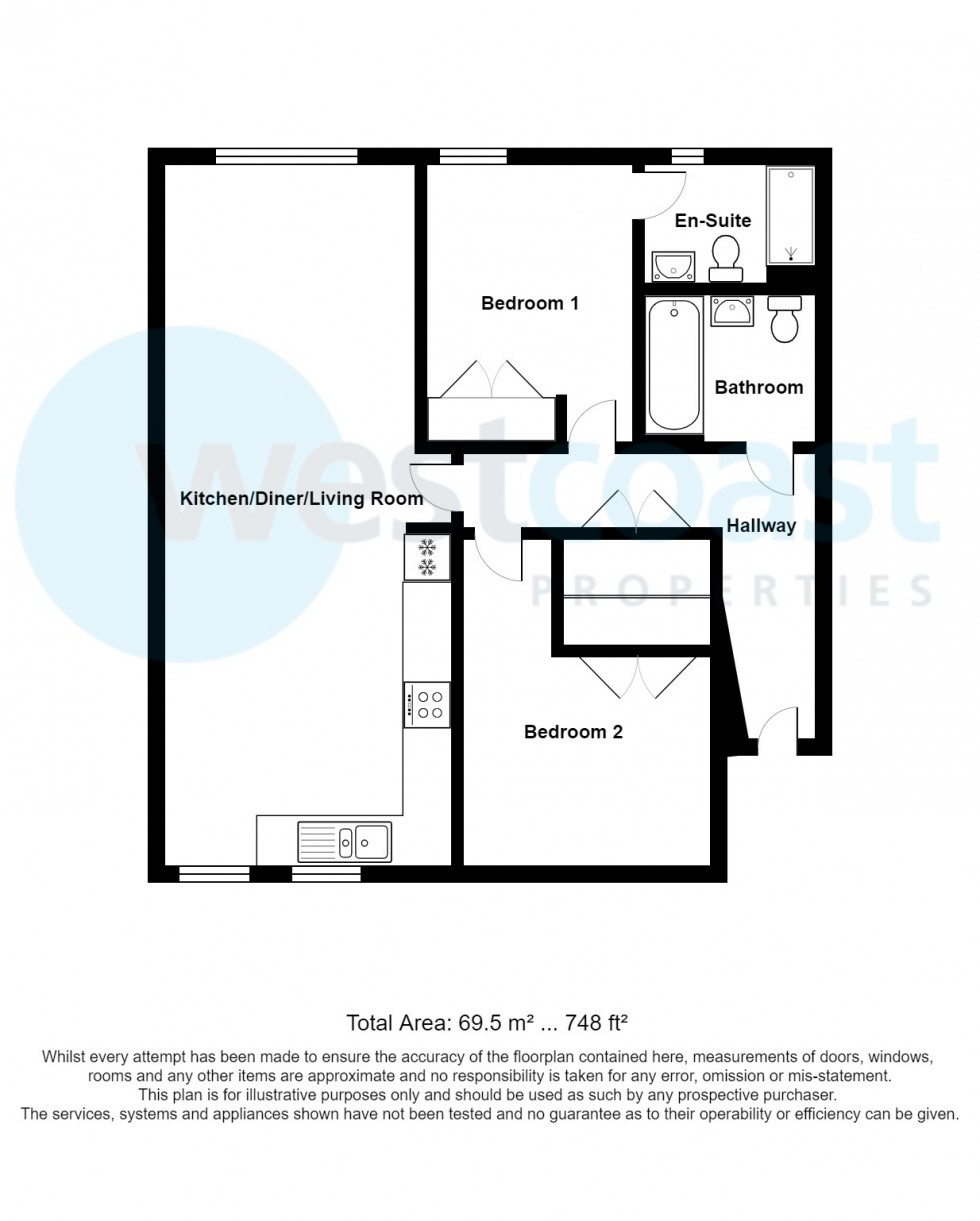 Floorplan for Patchway, Bristol, Gloucestershire