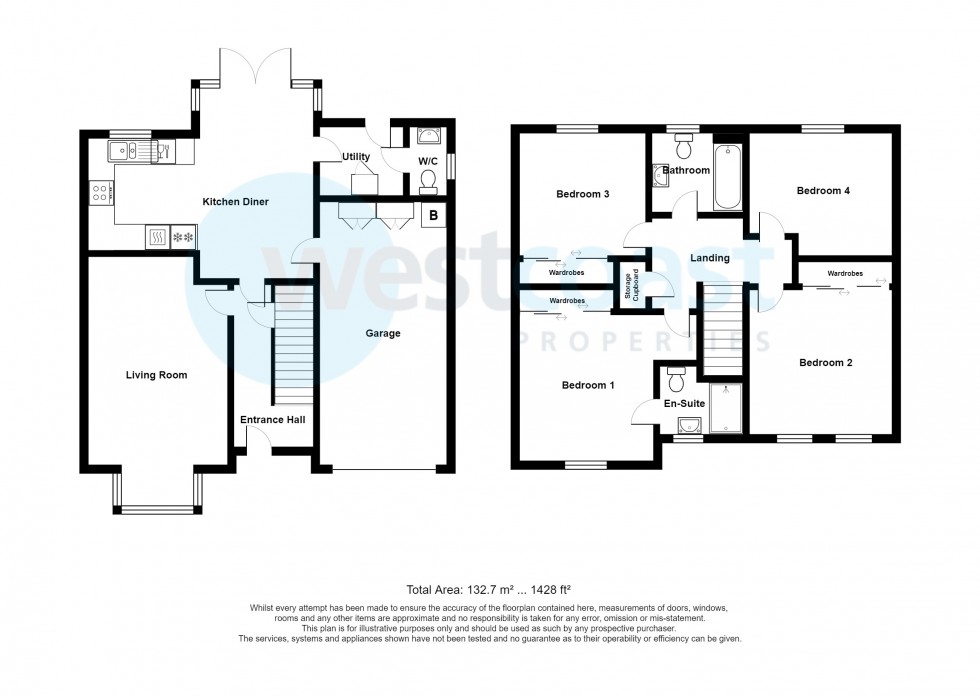 Floorplan for Patchway, Bristol, Gloucestershire