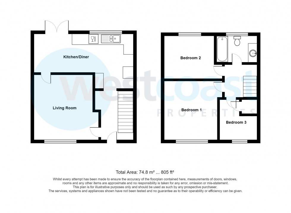 Floorplan for Patchway, Bristol, Gloucestershire