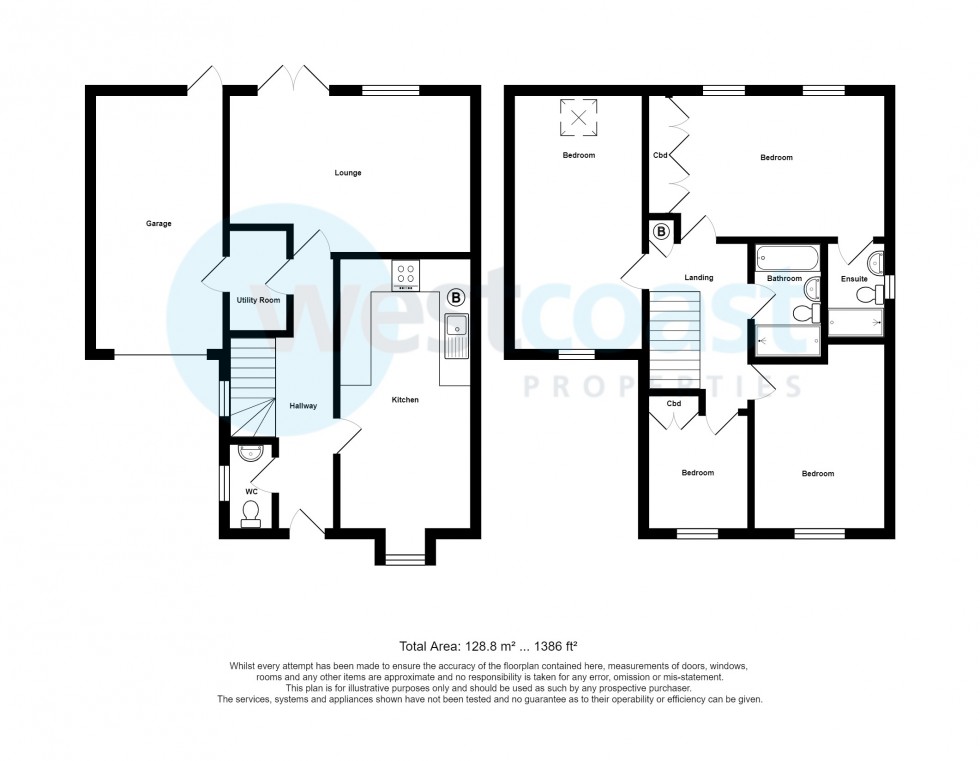 Floorplan for Patchway, Bristol, Gloucestershire