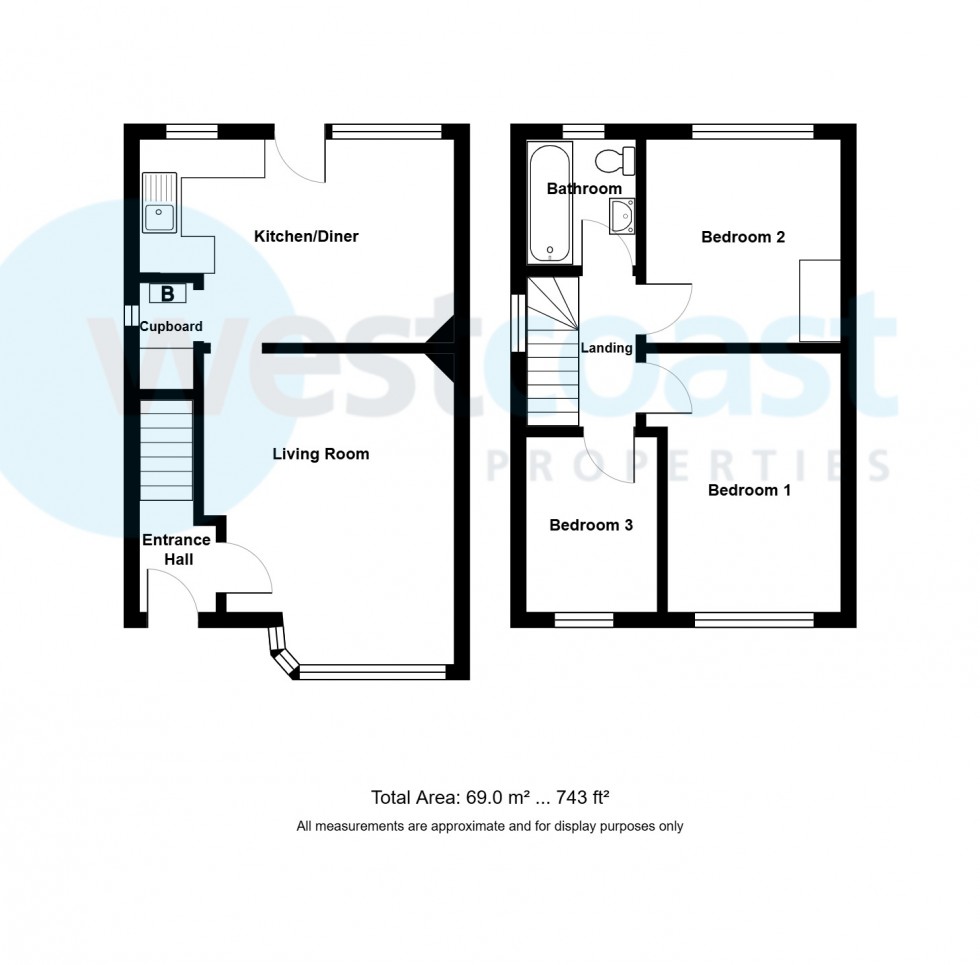 Floorplan for Patchway, Bristol, Gloucestershire