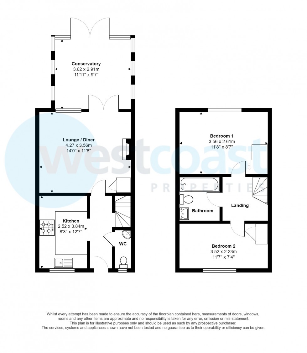 Floorplan for Bradley Stoke, Bristol, Gloucestershire