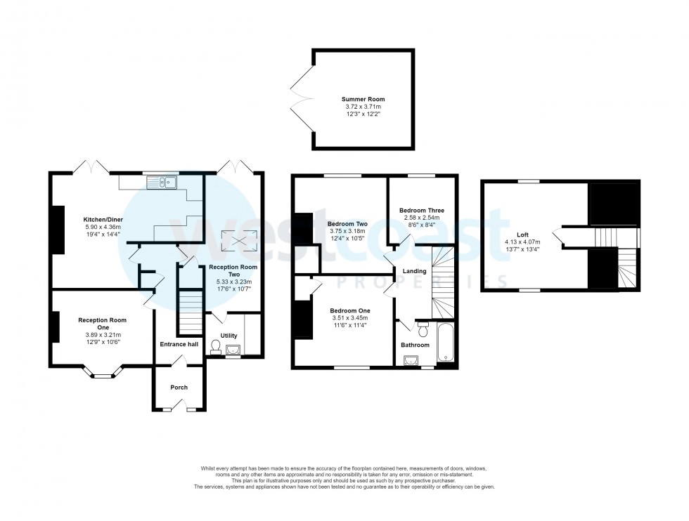 Floorplan for Bristol, Somerset