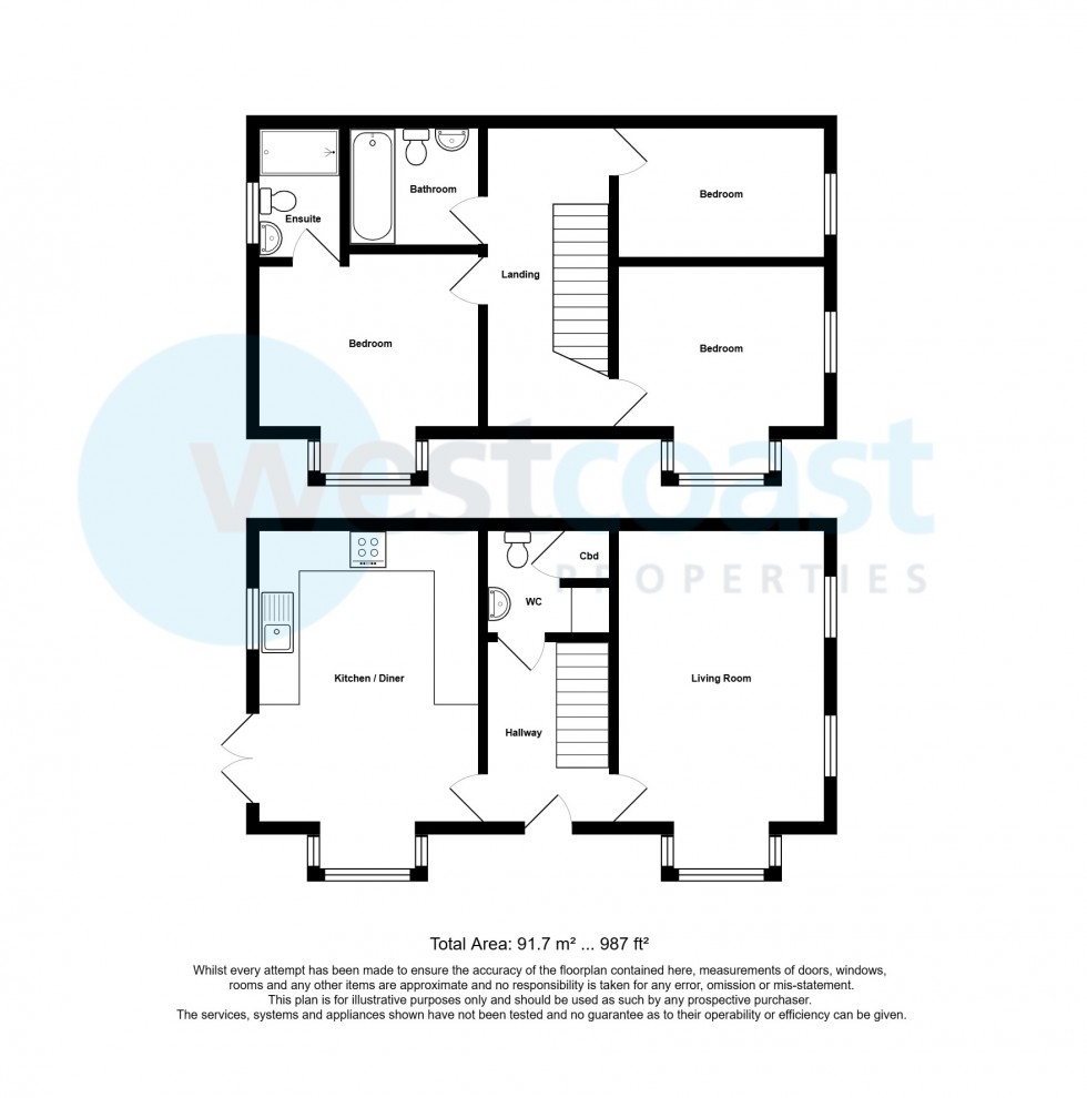 Floorplan for Patchway, Bristol, Gloucestershire