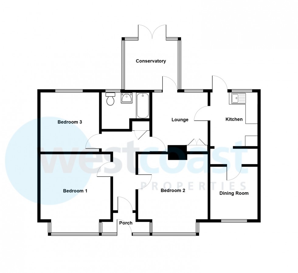 Floorplan for Patchway, Bristol, Gloucestershire