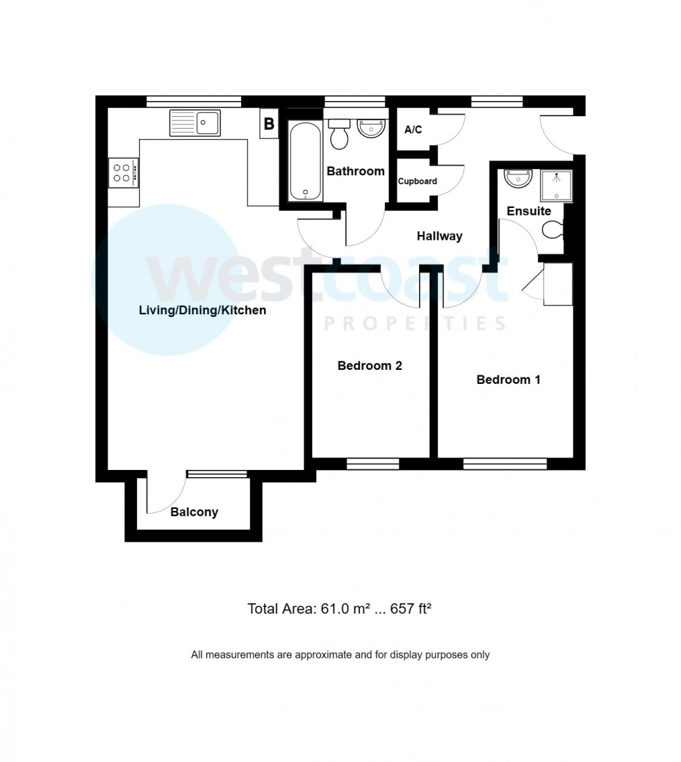 Floorplan for Patchway, Bristol, Gloucestershire