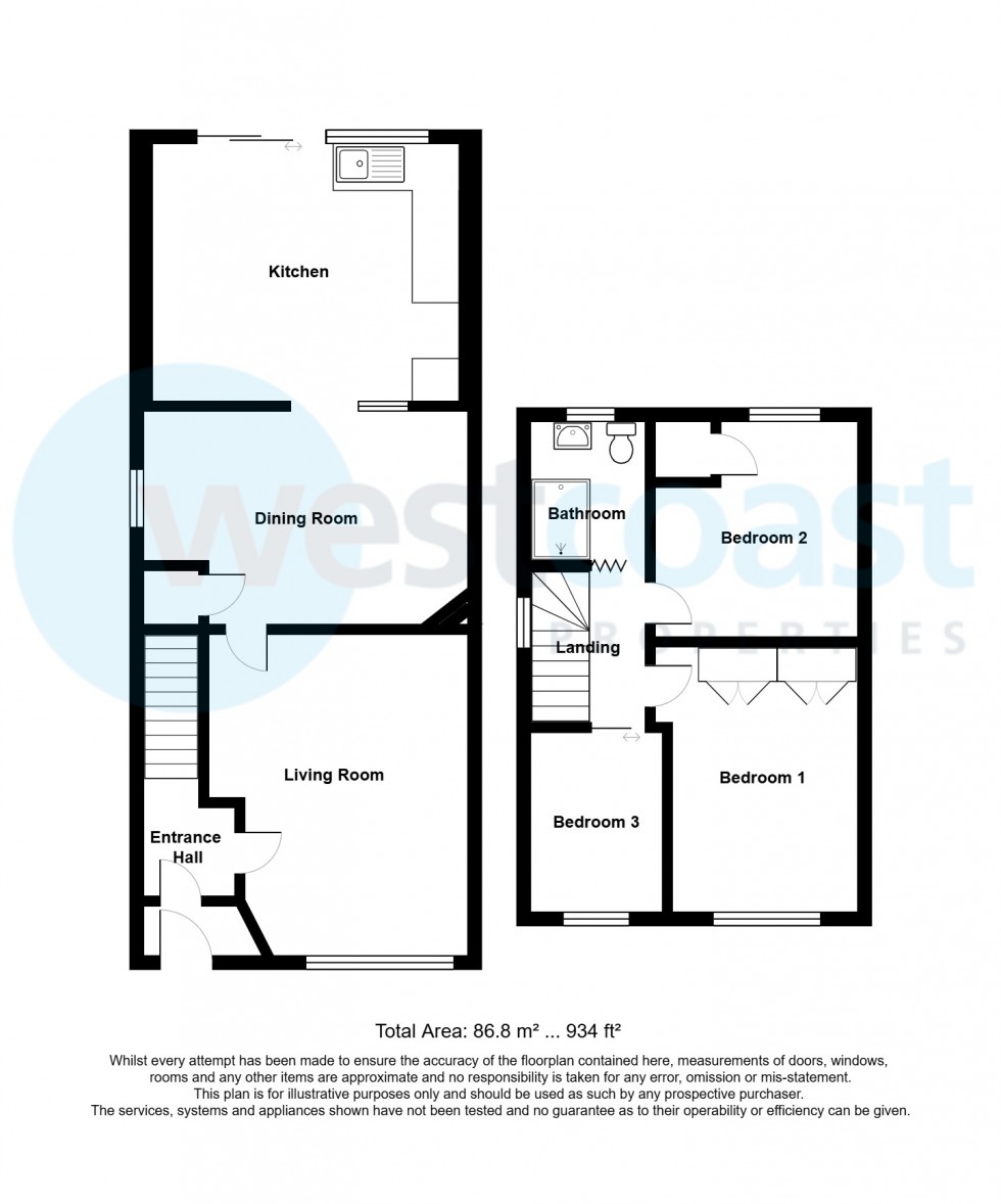 Floorplan for Patchway, Bristol, Gloucestershire