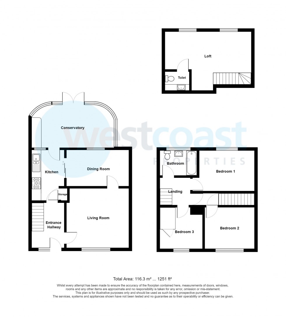 Floorplan for Patchway, Bristol, Gloucestershire